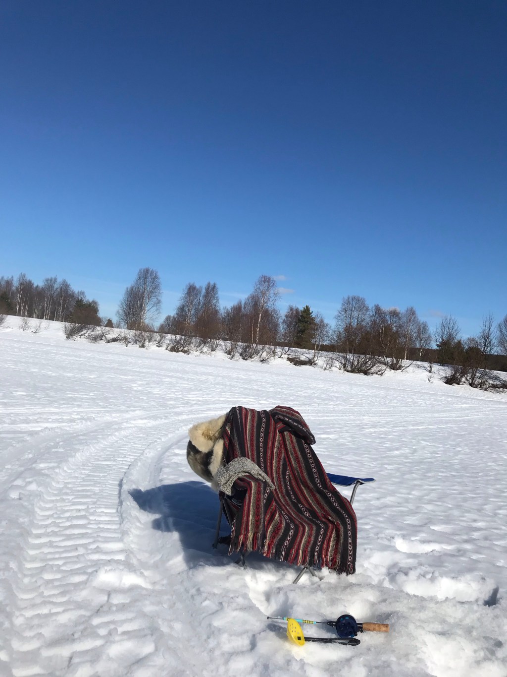 Ice ice fishing&nbsp;baby!